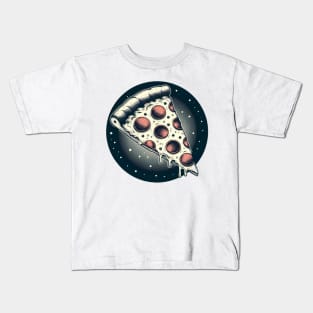 retro pepperoni pizza Kids T-Shirt